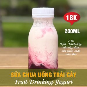 Sữa chua uống trái cây 200ml
