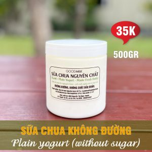 Sữa chua không đường /Curd/ Plain yogurt
